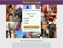 Tablet Screenshot of matrimonialesexi.com